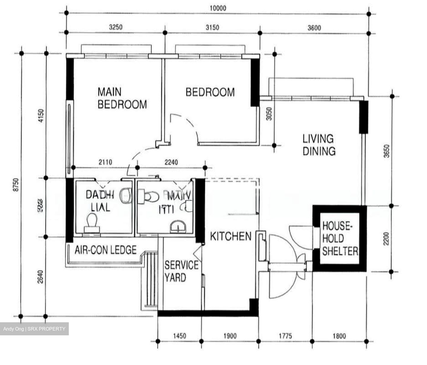 Blk 468B West Plains @ Bukit Batok (Bukit Batok), HDB 3 Rooms #579788131
